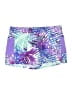 Xersion 100% Polyester Tropical Purple Shorts Size L - photo 1