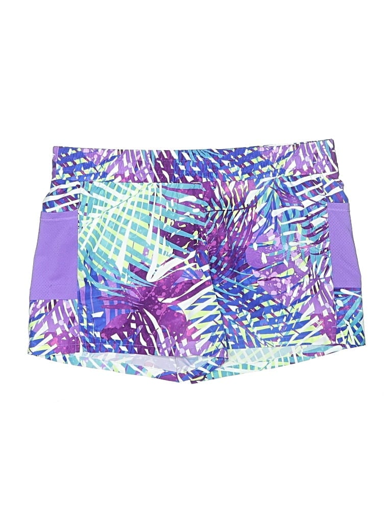 Pre-owned Xersion Shorts In Purple