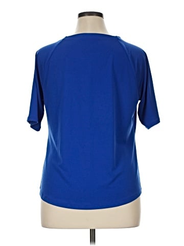 Liz Claiborne Short Sleeve Blouse (view 2)