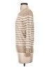 PREMISE Stripes Tan Pullover Sweater Size S - photo 5