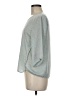 Lilla P 100% Polyester Silver 3/4 Sleeve Top Size M - photo 5