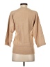 Charter Club Tan 3/4 Sleeve Top Size S - photo 2