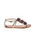 Coach Gold Sandals Size 9 - photo 1