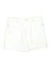 Zara Solid Ivory Shorts Size 12 - photo 1