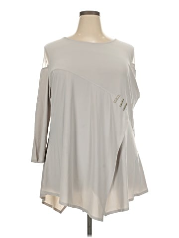 I.C. By Connie K 3/4 Sleeve T-Shirt (view 1)