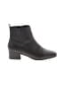 Talbots 100% Leather Black Ankle Boots Size 7 1/2 - photo 1