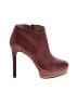 Vince Camuto Burgundy Ankle Boots Size 8 - photo 1