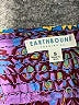 Earthbound Trading Co. 100% Polyester Paisley Purple Romper Size S - photo 4