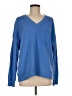 CAbi 100% Cotton Blue Pullover Sweater Size M - photo 1