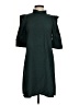 Zara Solid Green Casual Dress Size S - photo 1