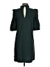 Zara Solid Green Casual Dress Size S - photo 2
