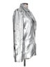 Forever 21 100% Polyester Metallic Silver Blazer Size L - photo 4