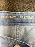 Old Navy 100% Cotton Solid Blue Jeans Size 14 - photo 4