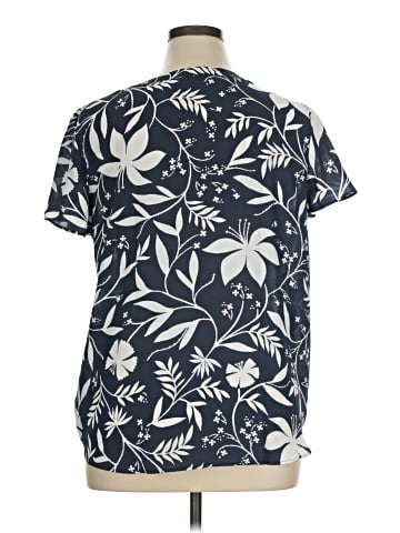 Ann Taylor LOFT Outlet Short Sleeve Blouse (view 2)