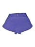 Marika Solid Purple Athletic Shorts Size M - photo 2