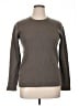 Autumn Cashmere 100% Cashmere Brown Cashmere Pullover Sweater Size XL - photo 1