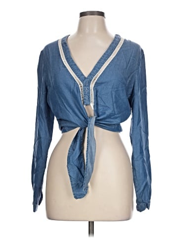 Lovers + Friends Long Sleeve Blouse (view 1)