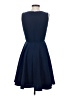 Cremieux 100% Polyester Solid Blue Casual Dress Size 2 - photo 2