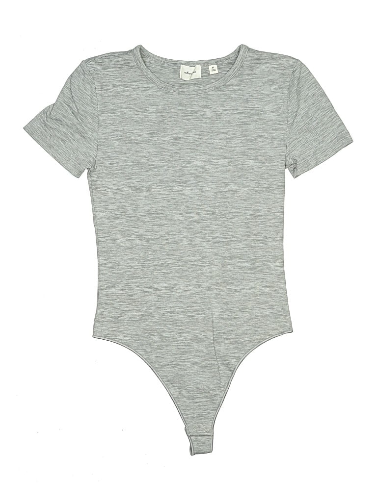 Pre-owned Wilfred Free Bodysuit In Gray