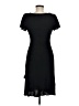 DressBarn 100% Polyester Solid Black Cocktail Dress Size 6 - photo 2