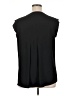 Pleione 100% Polyester Black Short Sleeve Top Size XL - photo 2