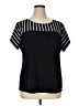 Calvin Klein Black Short Sleeve Top Size XL - photo 1