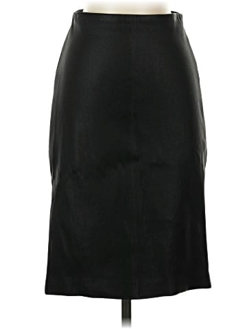 Theory Faux Leather Skirt (view 1)