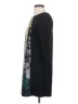 Tibi 100% Silk Graphic Black Casual Dress Size 4 - photo 5