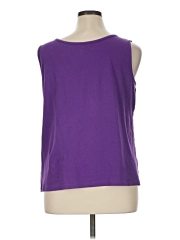 Lands' End Sleeveless T-Shirt (view 2)
