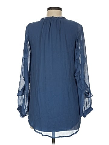 LC Lauren Conrad 3/4 Sleeve Blouse (view 2)