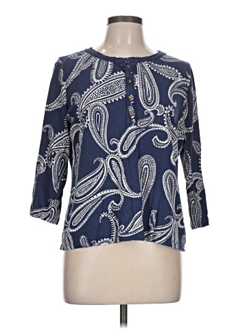 Talbots 3/4 Sleeve Blouse (view 1)