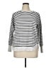 Maurices Stripes Silver Pullover Sweater Size XL - photo 1
