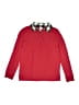 Hanna Andersson 100% Cotton Red Long Sleeve Polo Size 12 - photo 1