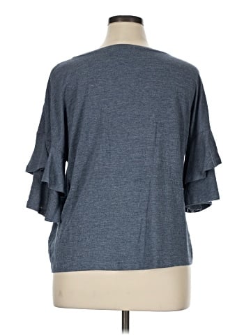 Cable & Gauge 3/4 Sleeve T-Shirt (view 2)