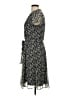 MSK 100% Polyester Paisley Gray Casual Dress Size 10 - photo 5