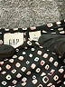 Gap 100% Polyester Paisley Black Casual Dress Size L - photo 7