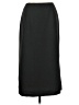 Michele Solid Black Formal Skirt Size 8 - photo 1