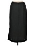 Michele Solid Black Formal Skirt Size 8 - photo 2