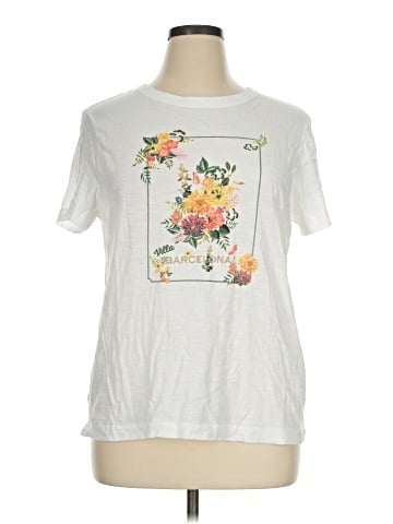 Ann Taylor LOFT Short Sleeve T-Shirt (view 1)