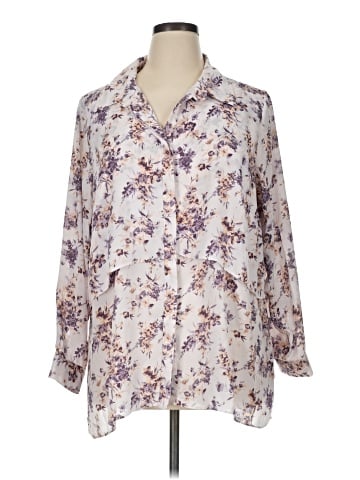 Joan Rivers 3/4 Sleeve Blouse (view 1)