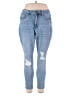 Judy Blue Hearts Blue Jeans Size 18 - photo 1