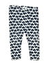 Crazy 8 Hearts Blue Leggings Size 12-18 mo - photo 1