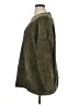 Zenana Premium 100% Polyester Green Pullover Sweater Size 1X - photo 5