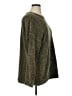 Zenana Premium 100% Polyester Green Pullover Sweater Size 1X - photo 4