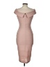 Privy Tan Cocktail Dress Size L - photo 2