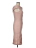 Privy Tan Cocktail Dress Size L - photo 4