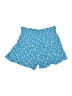 BCBGeneration 100% Rayon Floral Blue Shorts Size S - photo 2