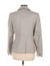 Le Suit 100% Polyester Houndstooth Gray Blazer Size 8 - photo 2