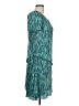 Connected Apparel 100% Polyester Teal Cocktail Dress Size 10 Petite - photo 4
