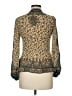 ETRO 100% Silk Green Long Sleeve Silk Top Size EU (IT) 42 / US 6 - photo 2